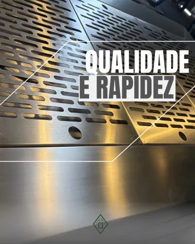 CORTE A LASER EM AÇO INOX, AÇO GALVANIZADO E FERRO