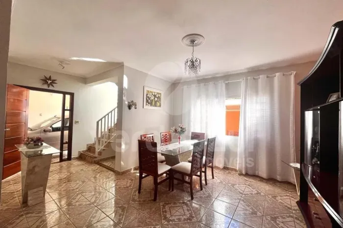 Sobrado para locação com 3 dormitórios, 3 banheiros e edícula em Barão Geraldo.