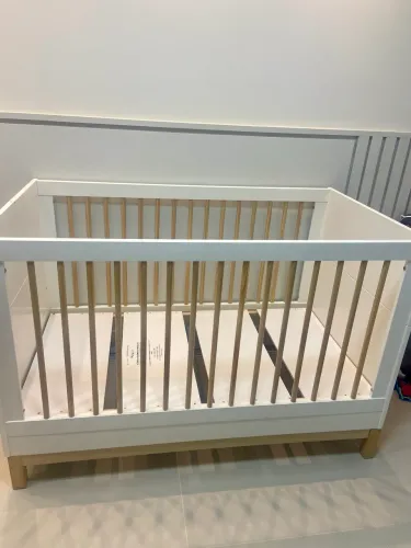 Berço em MDF 2 em 1 | linha Cozy Quater