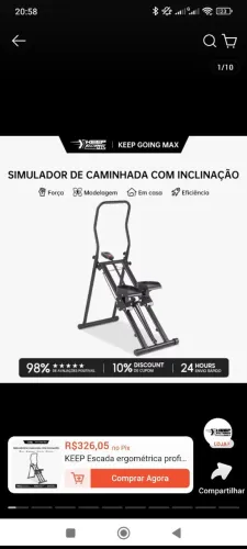 Simulador de escada Novo