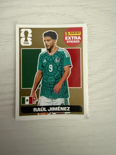 Figurinha Legend Raul Jimenez Bronze - Copa 2026