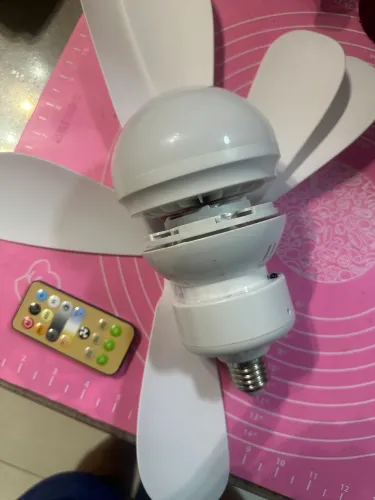 Lâmpada ventilador de teto