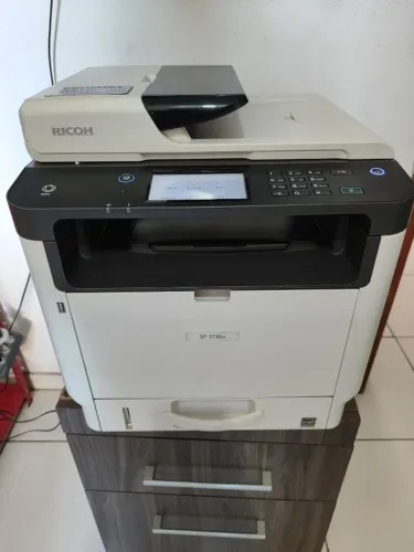 Impressora Ricoh SP3710SF Multifuncional Laser Duplex - NFC / Touch - 10 Mil Páginas