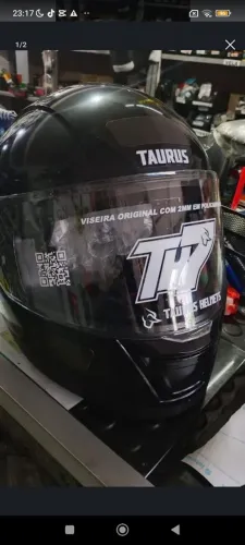 Capacete Taurus Novo 