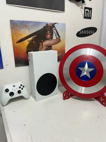 Xbox series S na caixa somos loja fisica