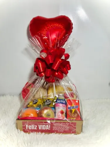 Cesta Romântica Premium - Entrega Rápida e Personalizada