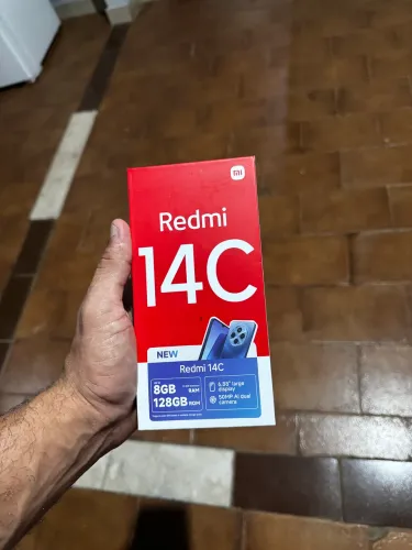 Xiaomi Redmi 14c 4gb Ram 128gb Global Cor Preto