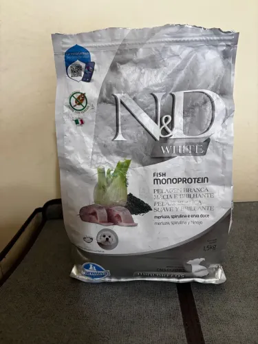 N&D White para Cães Filhotes de Raças Mini e Pequenas 1,5 Kg