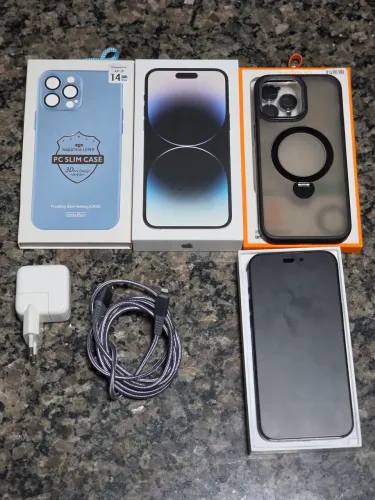 Apple iPhone 14 Pro Max (256 GB) - Preto-espacial - Excelente