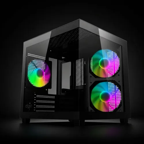 Gabinete gamer com 3 fans