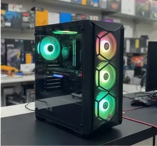  PC Gamer Ryzen  5 + RX 580 | 16GB | Setup Forte