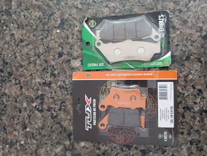 Vendo jogo pastilha XT 660 e outras motos 