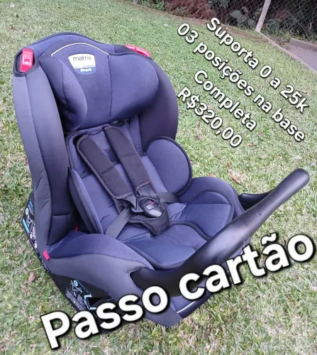 0 a 25k cadeirinha Burigoto matrix para carro