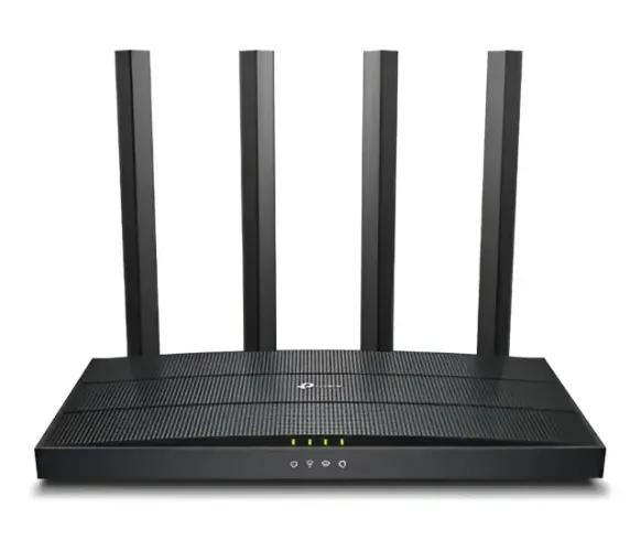Roteador Tp-link Ax12 Wifi 6 Archer Ax1500 Dual Band Gigabit Preto