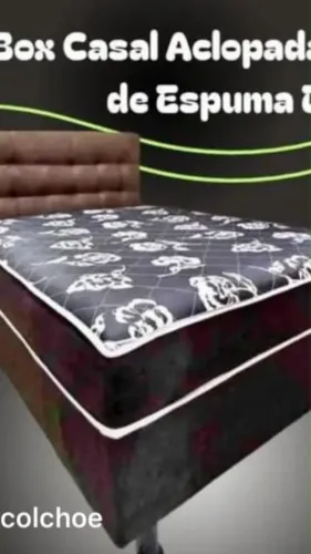 CAMA BOX CASAL COLCHÃO ACOPLADO+ TV SMART SAMSUNG 32pl+ GELADEIRA CONSUL 220v