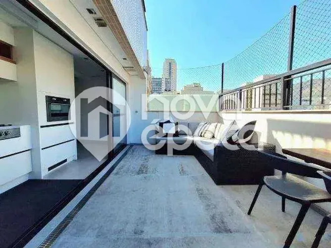 Botafogo | Cobertura 4 quartos, sendo 4 suites