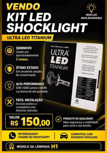 Kit Led Automotivo 