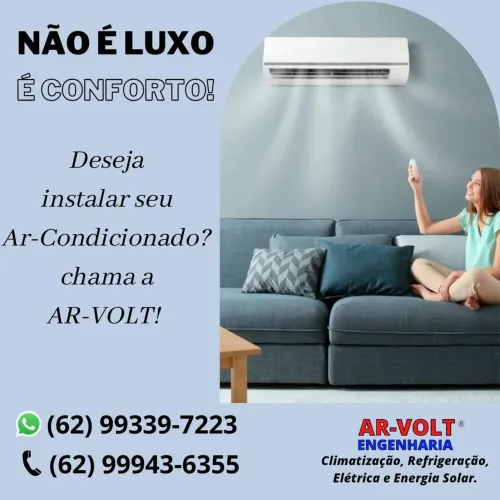 Instalação de ar-condicionado