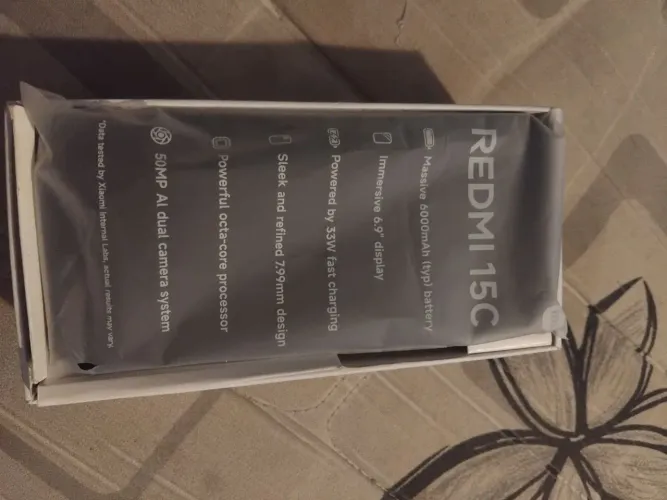 Celular redmi 15c 16ram 256 GB novo