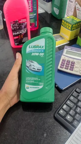 Lubrax 20w50 óleo lubrificante motor 