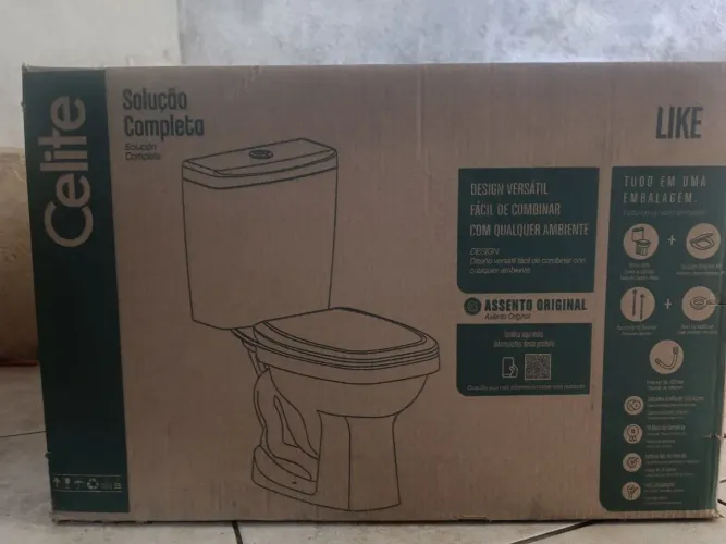 Kit vaso sanitário Celite *0