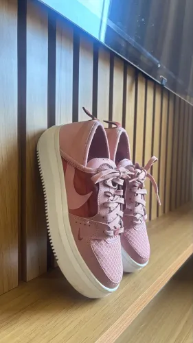Tênis Nike Court Vision Alta Txt Rosa