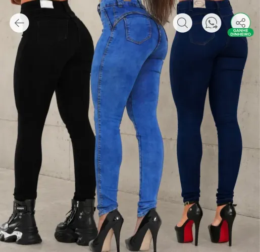 Calça feminina (3 peças)