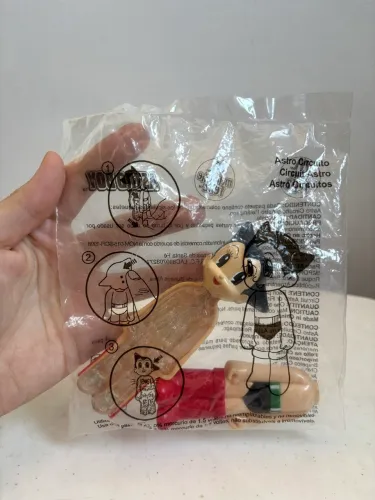 Boneco Colecionável Astro Boy Lacrado Coleção McDonald?s