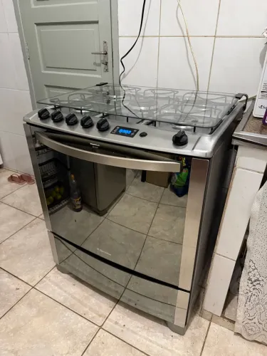 Fogão 5 bocas Electrolux tudo funcionando