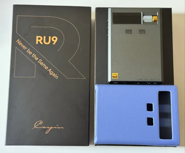Cayin RU9 - DAC/AMP portátil high-end - COMPLETO