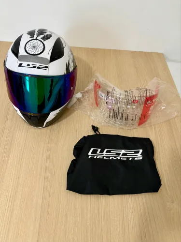 CAPACETE LS2 RAPID BORA TAMANHO 58 - ESTADO DE NOVO