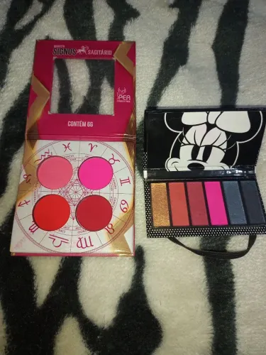 Kit com duas paletas de sombras 