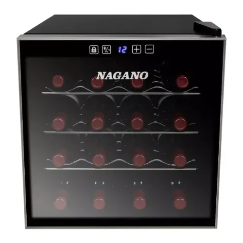 Adega de Vinhos Climatizada 16 Garrafas 44 L Display Digital Bivolt - E036357