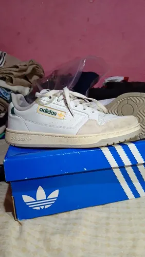 Tênis Adidas original NY 90 40pt - branco e verde