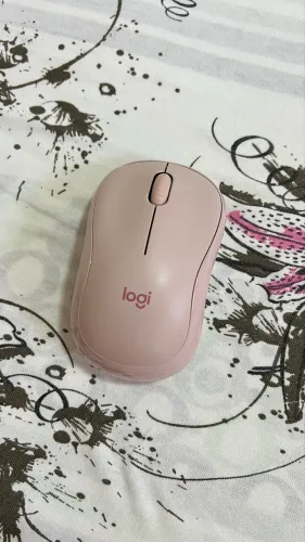 Mouse Logitech rosa Novo