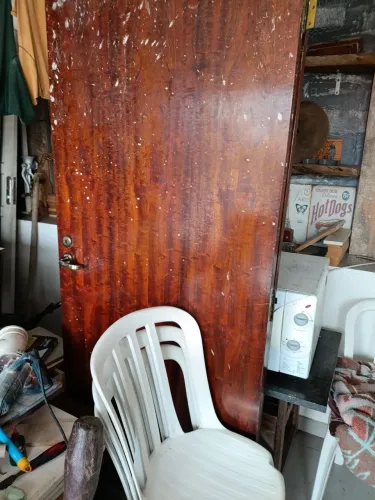 Poetas lixas de 90 cm de imbuía com fechadura