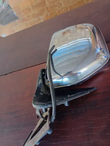 Toyota Hilux Retrovisor Cromado (esquerdo)