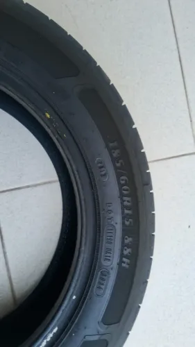 Par de Pneus Goodyear 185/60/15 semi novo, rodou apenas 10% da vida.dos pneus R$330 o par.