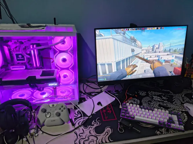 B550-SD4 branca, perfeita para setup branco 