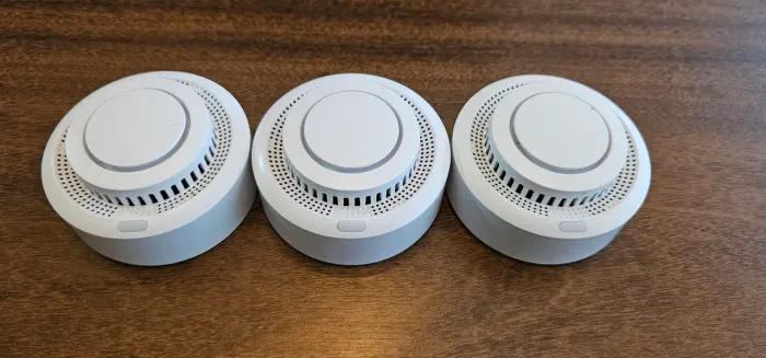 Kit com 3 detectores de fumaça 