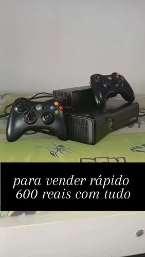 Xbox 360 600 reais 