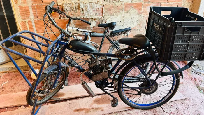 Bicicleta de carga com motor 