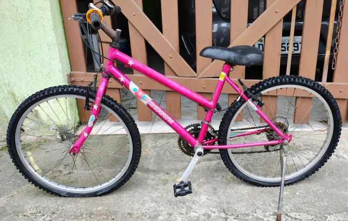 Bike Aro 24 Sundown Rosa - Para Reformar