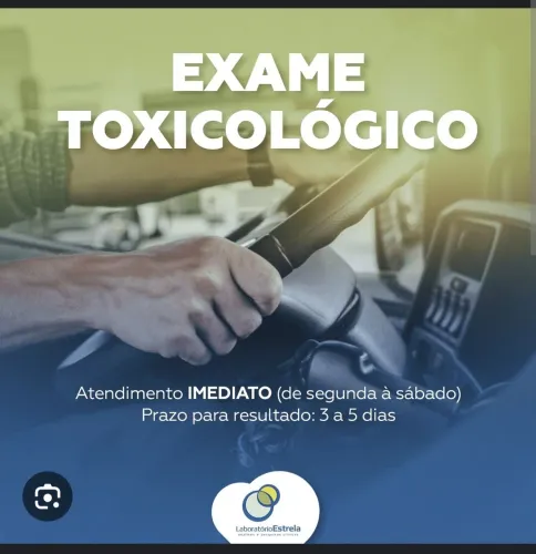 Exames toxicológicos