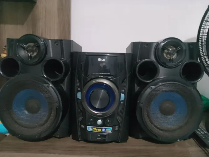Som microsystem LG seminovo 