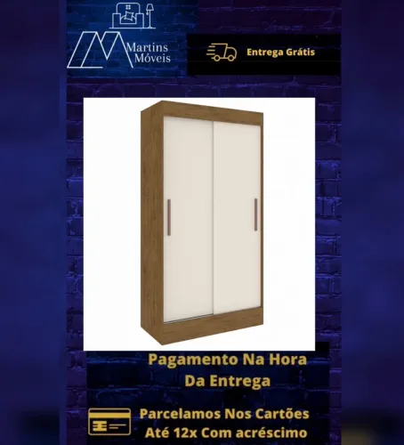 GRANDE PROMOÇÃO* GUARDA ROUPA LYON DORIPEL COM ENTREGA GRÁTIS ACEITA CARTÃO