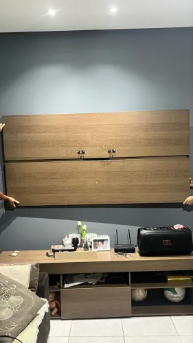 Rack com Painel para TV até 75 Polegadas