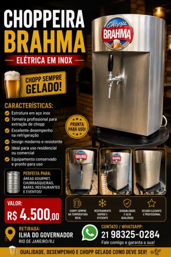 Chopeira Inox Elétrica Ambev