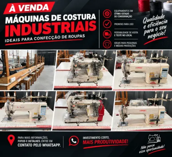 Maquina de Costura Industrial