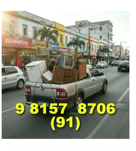 Frete/Mudança em diversos pontos da cidade André Liga agora (91) 9.8157+8706